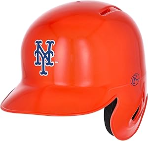 new york mets rawlings alternative chrome mini batting helmet fanatics exclusive mlb mini helmets   b0c84qw8mm