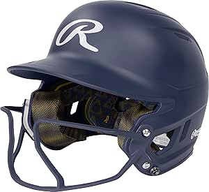 rawlings mach hi viz fastpitch softball batting helmet face guard attached junior and senior sizes multipe
