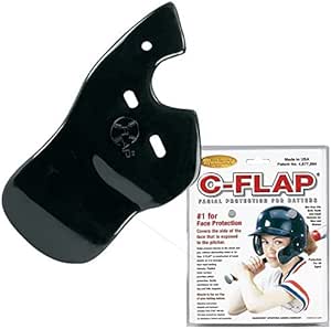 baseball c flap batters helmet face protection guard attachment insider bat b07bgqrx1q