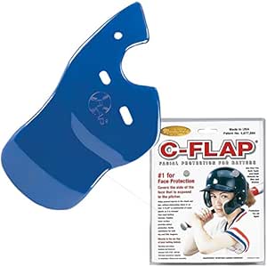 authentic baseball shop royal left c flap batters helmet face protector attachment  authentic baseball shop