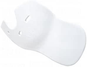 authentic baseball shop white left c flap batters helmet face protector attachment  insider bat b00xzg2392