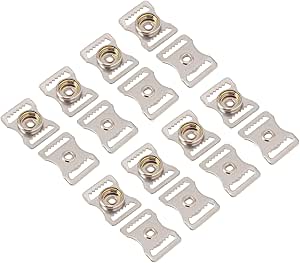 10 pcs hockey helmet repair kit baseball helmet face guard attachment sports helmets buckle helmet quick