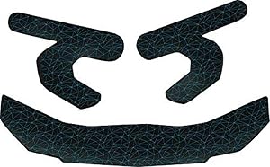 rawlings mach batting helmet fit kit baseball/softball includes 2 side pads and 1 front pad rawlings