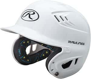 rawlings sporting goods rawlings renegade   solid baseball batting helmet white 6 7/8 7 5/8  rawlings