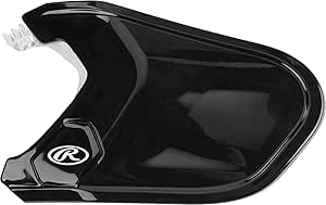 rawlings mach adjust face guard adjustable extension piece fits mach series helmets gloss lhb and rhb options