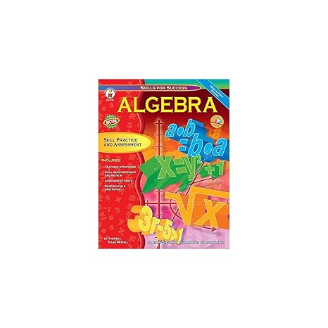 carson dellosa algebra resource book 1st edition theresa kane mckell ,jeff vankanegan 0887249353,