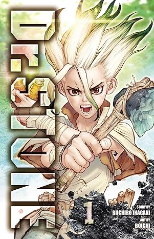 dr stone vol 1 1st edition riichiro inagaki ,boichi 1974702618, 978-1974702619