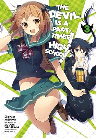 the devil is a part timer high school vol 3 manga 1st edition satoshi wagahara ,kevin gifford ,kurone mishima