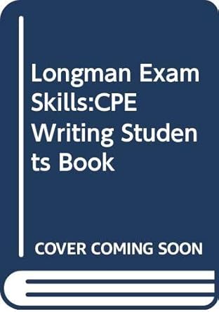 longman exam skills proficiency writing students book 1st edition mary stephens 0582363373, 978-0582363373