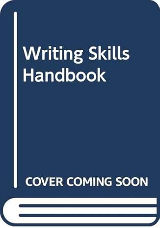 writing skills handbook 2nd edition charles bazerman 0395357462, 978-0395357460