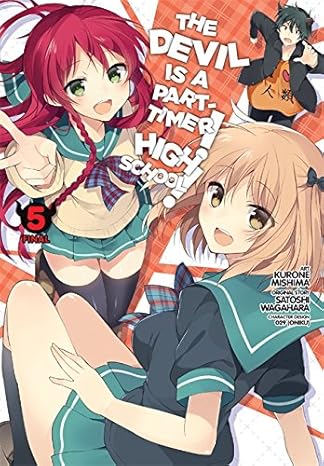 the devil is a part timer high school vol 5 manga 1st edition satoshi wagahara ,kurone mishima 0316317985,