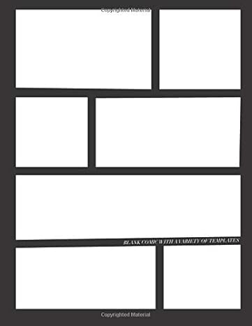blank comic with a variety of templates 110 pages empty comic book to draw your own comic 110 different