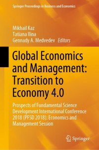 global economics and management transition to economy 4 0 1st edition  3030262839, 9783030262839