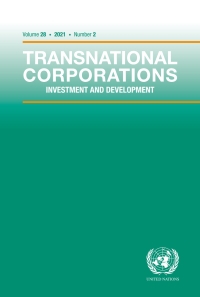 transnational corporations vol 28 no 2 1st edition  9211130255, 9789211130256