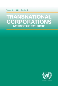 transnational corporations vol 28 no 1 1st edition  921113014x, 9789211130140