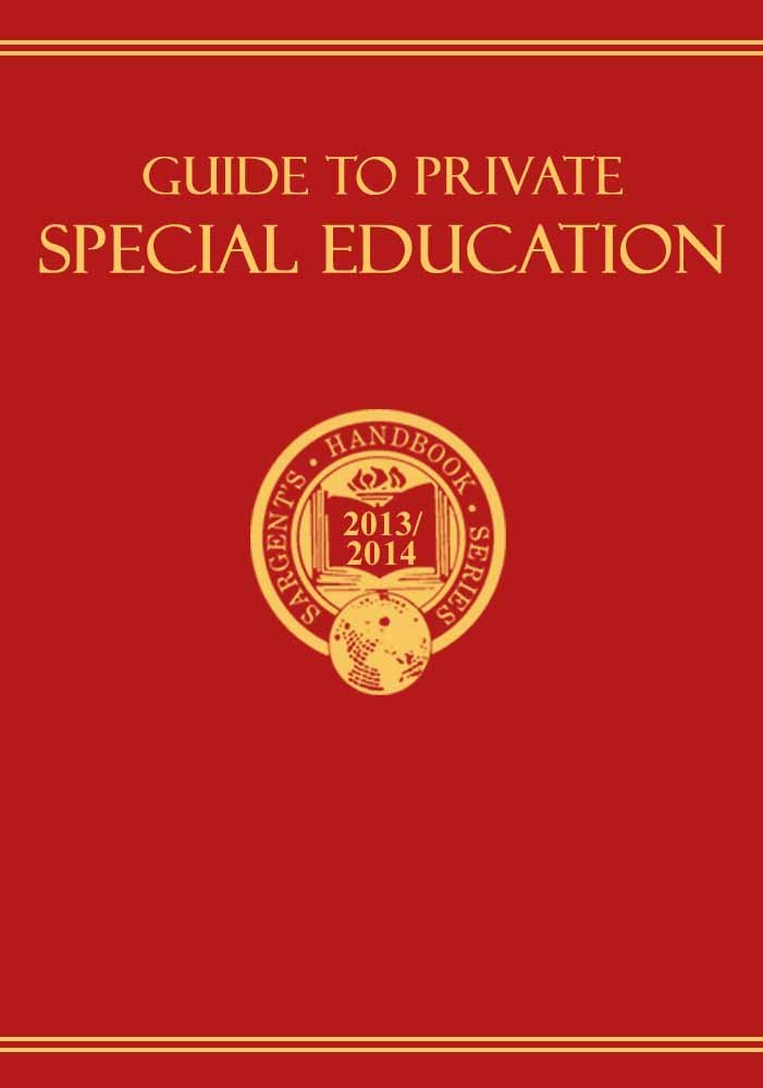 guide to private special education 2013/2014 a descriptive survey of special needs schools and programs 2nd