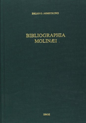 bibliographia molinaei an alphabetical chronological and descriptive bibliography of the works of  armstrong