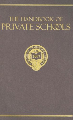 the handbook of private schools an annual descriptive survey of independent education 88th edition porter