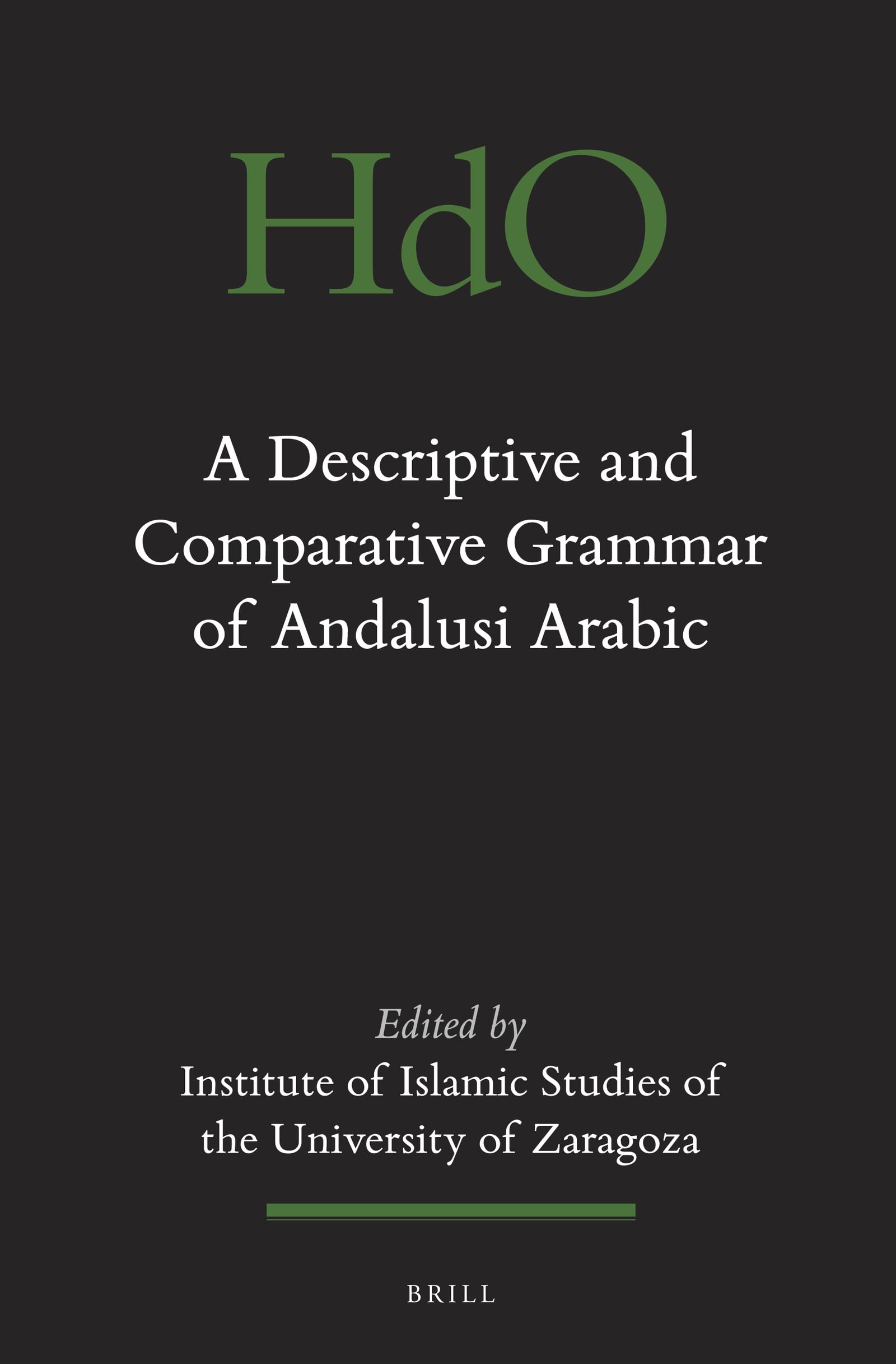 a descriptive and comparative grammar of andalusi arabic 2nd edition university of zaragoza 9004227423,