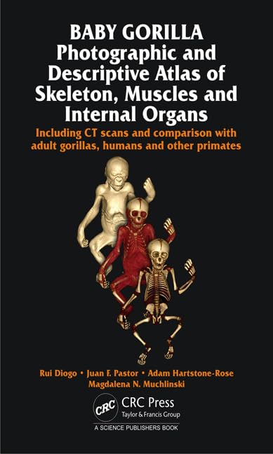 baby gorilla photographic and descriptive atlas of skeleton muscles and internal organs 1st edition diogo,