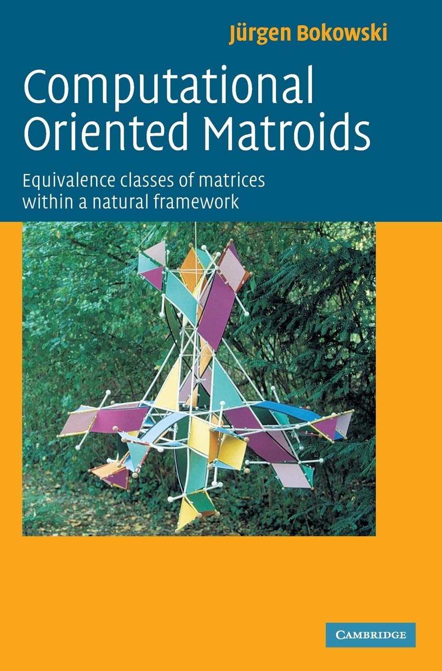 computational oriented matroids equivalence classes of matrices within a natural framework 1st edition
