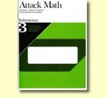 attack math arithmetic tasks to advance computational knowledge subtraction book 3 workbook edition greenes