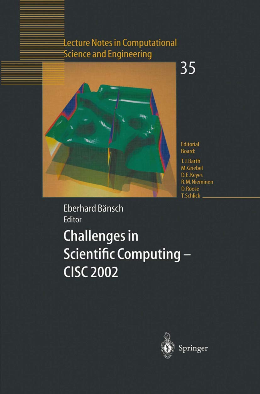 challenges in scientific computing cisc 2002 proceedings of the conference challenges in scientific computing