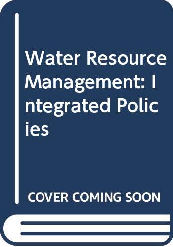 water resource management integrated policies  organization for economic co operation and development