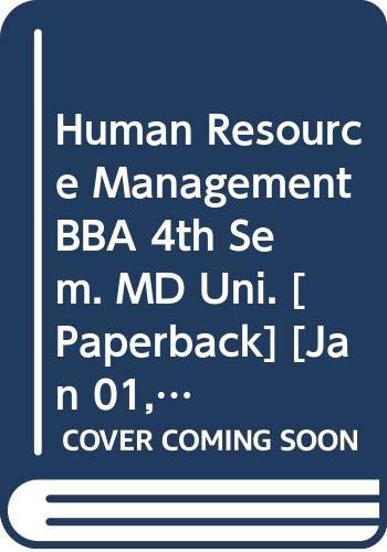 human resource management bba  sem md uni  gupta shashi k., joshi rosy 9327261070, 9789327261073