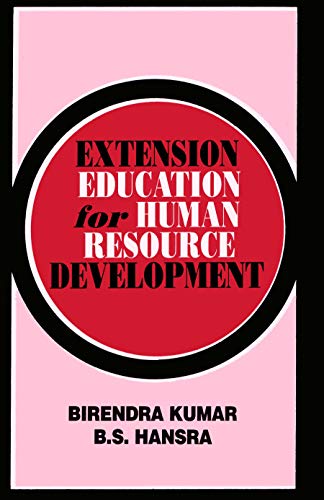 extension education for human resource development 1st edition birendrakumarandb.s.hansra 8170228409,