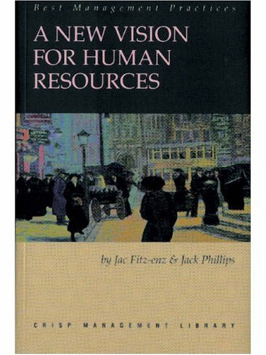 a new vision for human resources defining the human resources function by its results 1st edition fitz enz,