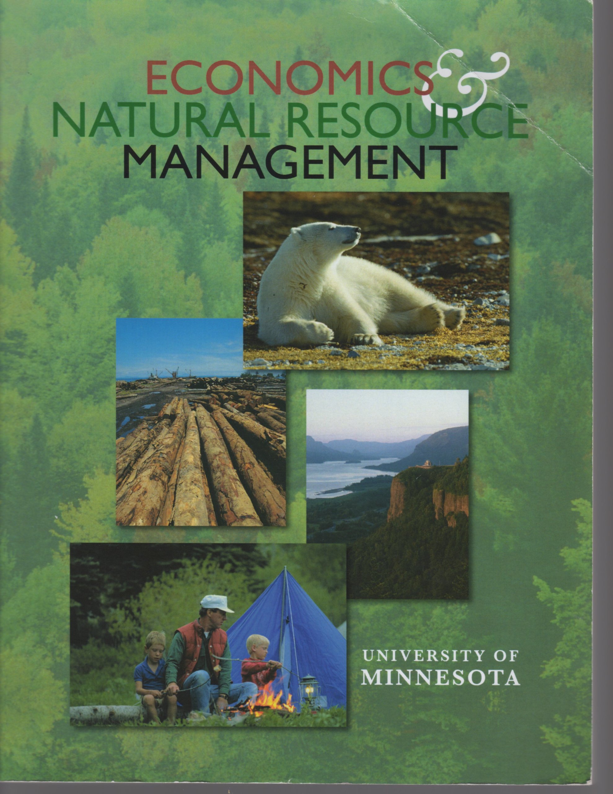 economics and natural resource management  w. david klemperer 0697789926, 9780697789921