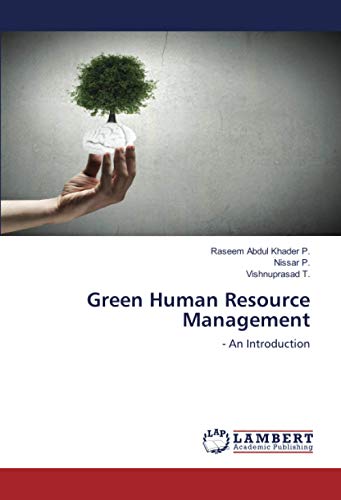 green human resource management an introduction abdul khader p., raseem, p., nissar, t., vishnuprasad
