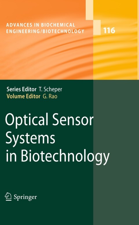 optical sensor systems in biotechnology 1st edition govind rao 3642034705, 9783642034701
