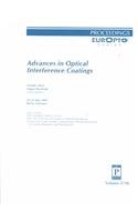 advances in optical interference coatings 25 27 may 1999 berlin germany society of photo optical