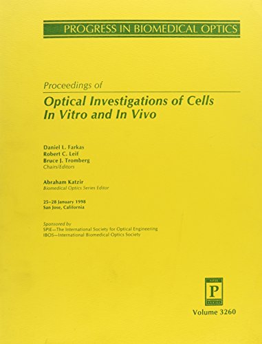 optical investigations of cells in vitro and in vivo  n/a 0819426997, 9780819426994