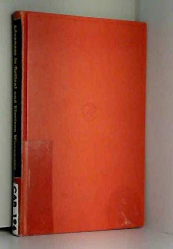 advances in optical and electron microscopy volume 3  barer, r., & cosslett, v.e. (editors) 0120299038,