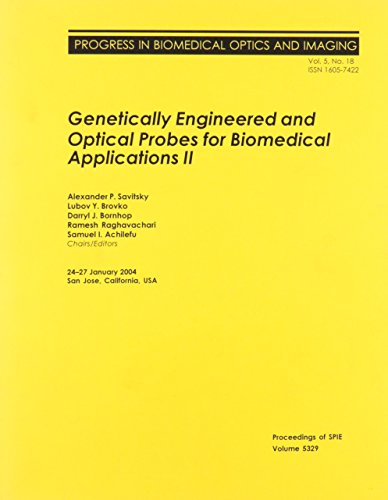 genetically engineered and optical probes for biomedical applications 2 1st edition alexander p. savitsky