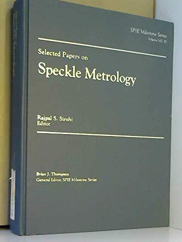 selected papers on optical shop metrology  brian j. thompson (eds.) daniel malacara 0819404780, 9780819404787