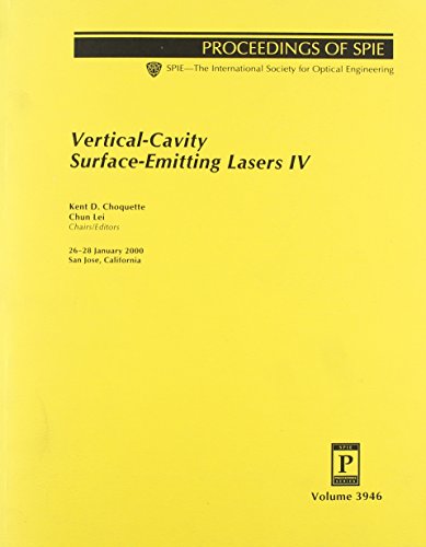 vertical cavity surface emitting lasers iv v 3946  society of photo optical instrumentation engineers