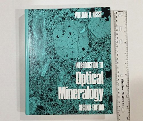 introduction to optical mineralogy 2nd edition nesse, william d. 0195060245, 9780195060249