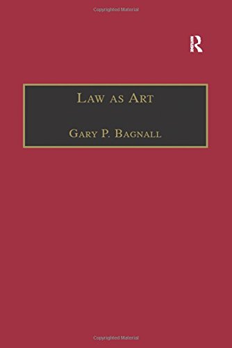 law as art 1st edition bagnall, gary p. 1855217589, 9781855217584