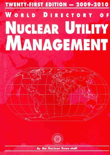 world directory of nuclear utility management 2009 2010  nuclear news 0894485350, 9780894485350