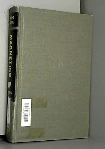 magnetism volume iv exchange interactions among itinerant electrons 1st edition george t. rado 0125753047,