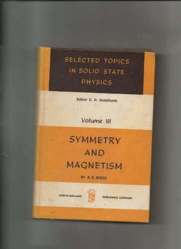 symmetry and magnetism  robert r. birss 0720414539, 9780720414530