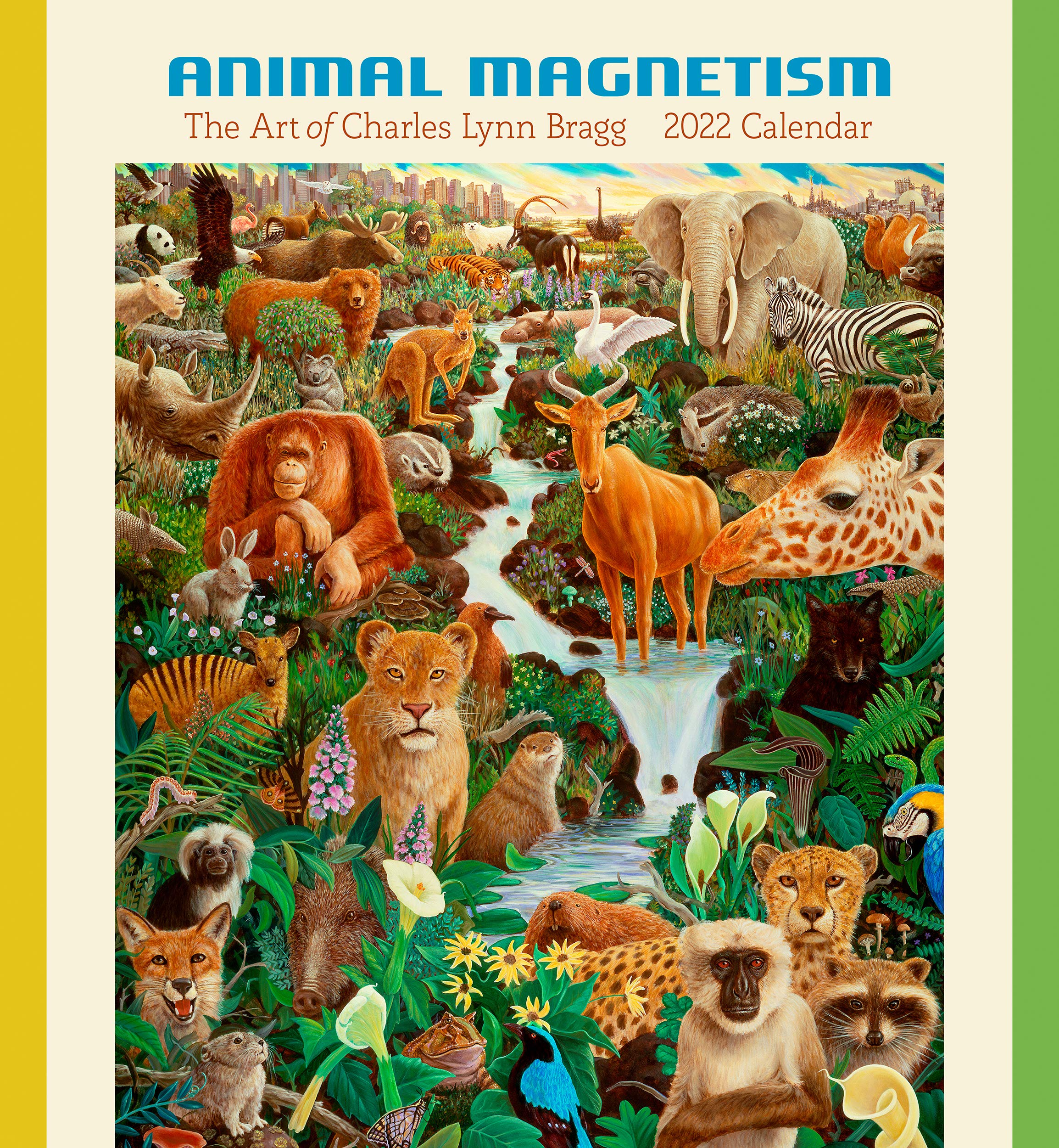 animal magnetism the art of charles lynn bragg 2022 wall calendar  charles lynn bragg 1087501695,