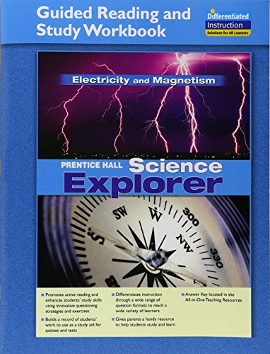 science explorer 2011 international edition electricity and magnetism guided reading and study workbook grade