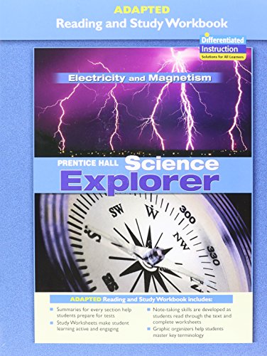science explorer 2011 international edition electricity and magnetism adapted reading and study workbook