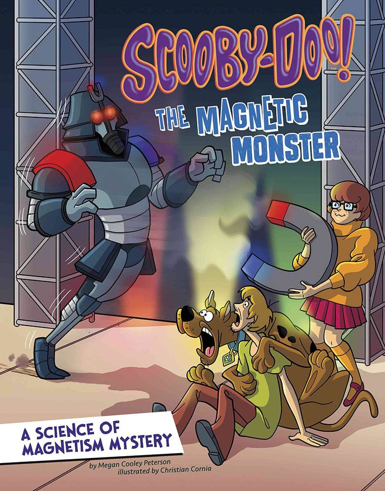 scooby doo a science of magnetism mystery the magnetic monster  peterson, megan cooley 1515737039,