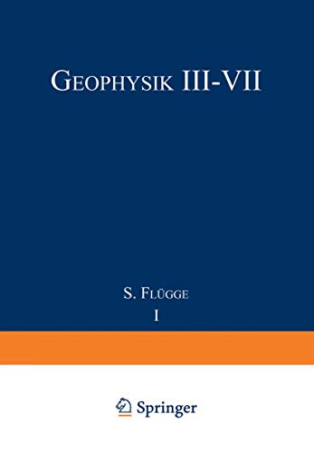 geophysik iii / geophysics iii 1st edition springer 3642462790, 9783642462795